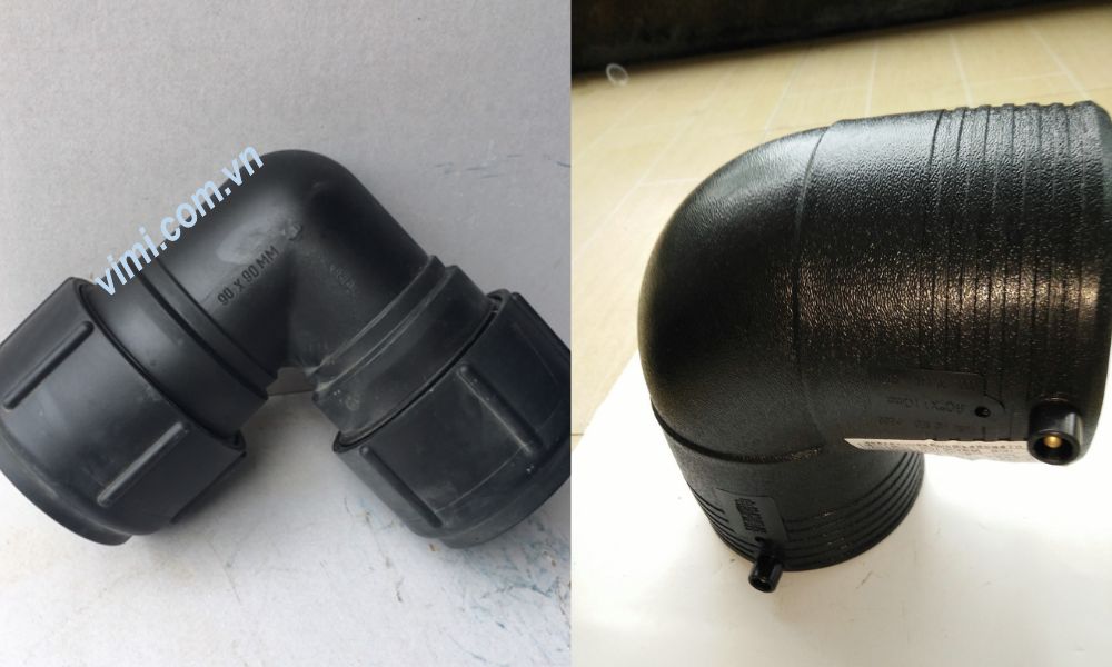 Cút 90 HDPE - Những lỗi lắp đặt cút 90 hdpe là gì