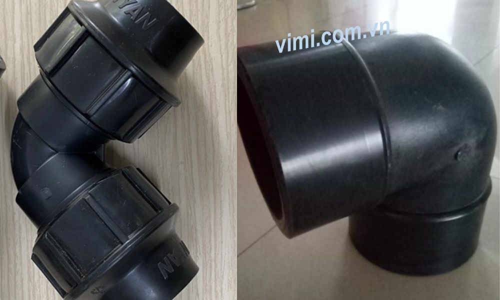 Cút 90 HDPE - Những lỗi lắp đặt đặc điểm nổi bật cút 90 hdpe