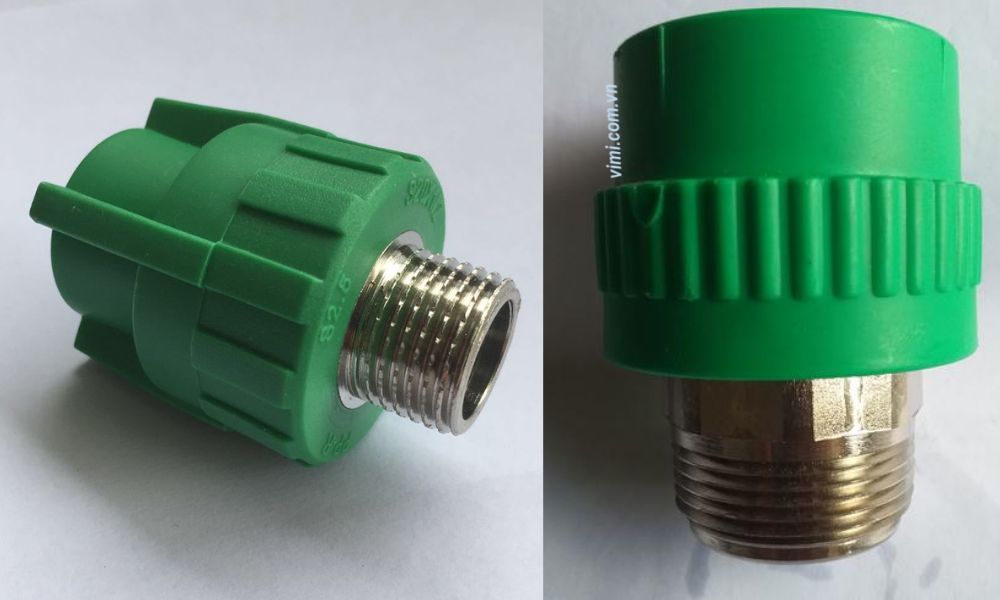 dấu hiệu nhận biết đầu nối ren ngoài ppr