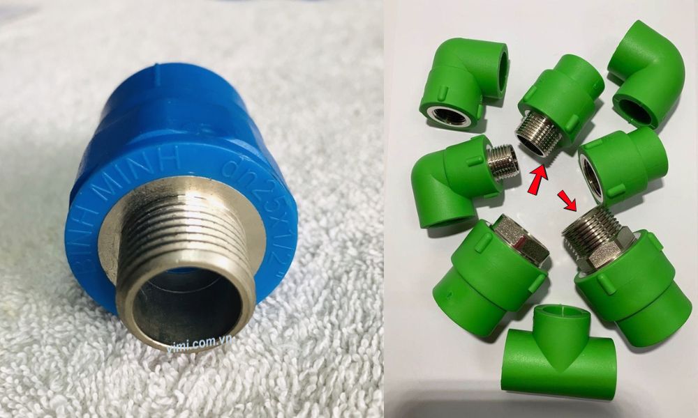 đầu nối ren ngoài ppr là gì