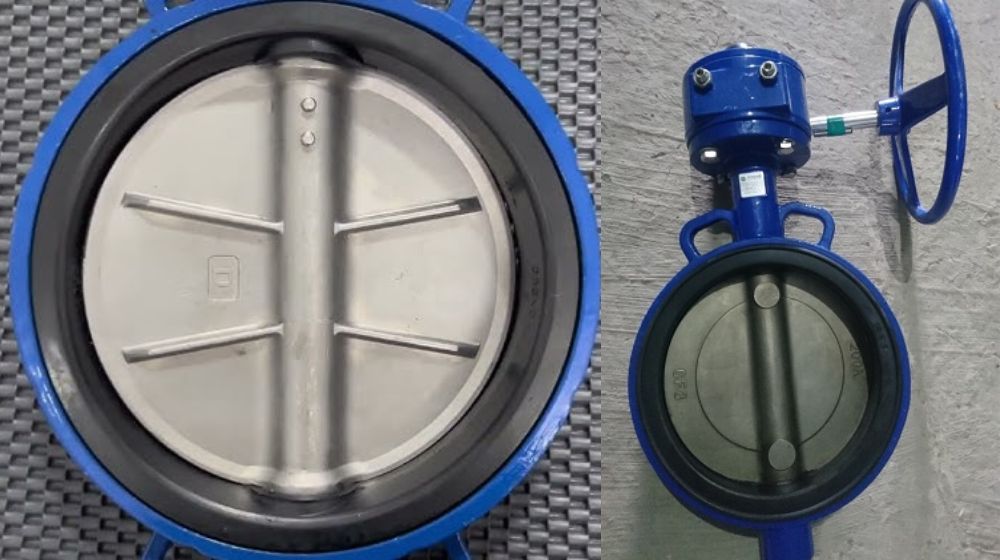 gioăng van bướm gang tay quay dn200