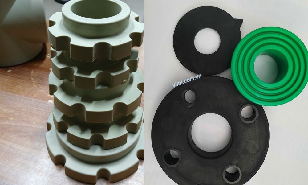 hình dạng của đầu nối bích ppr