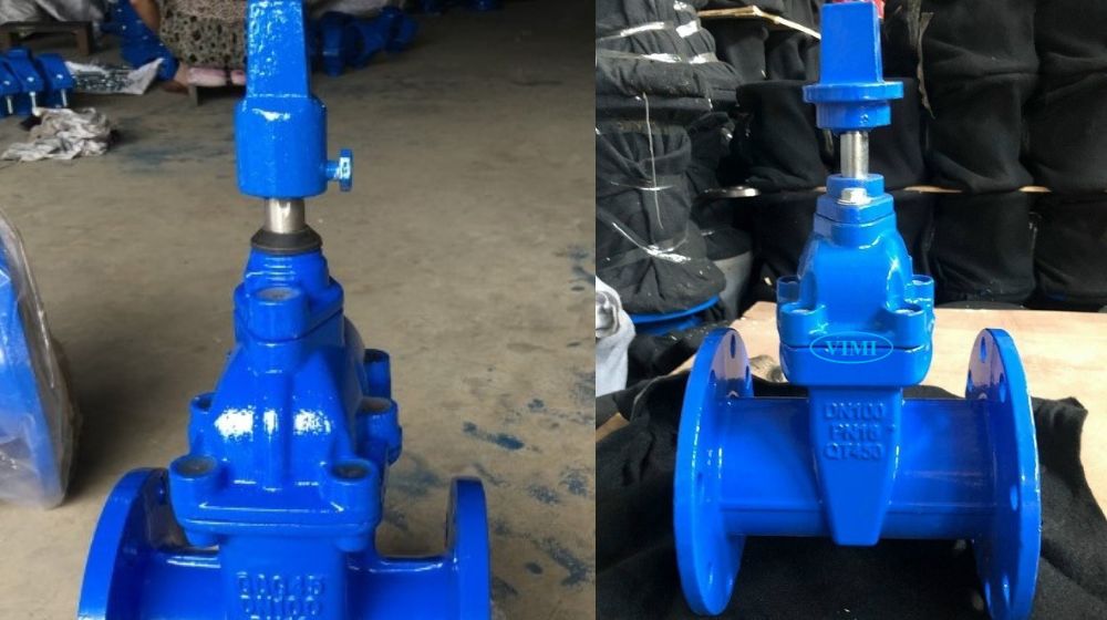 Nắp chụp van gang hình dạng của nắp chụp van gang