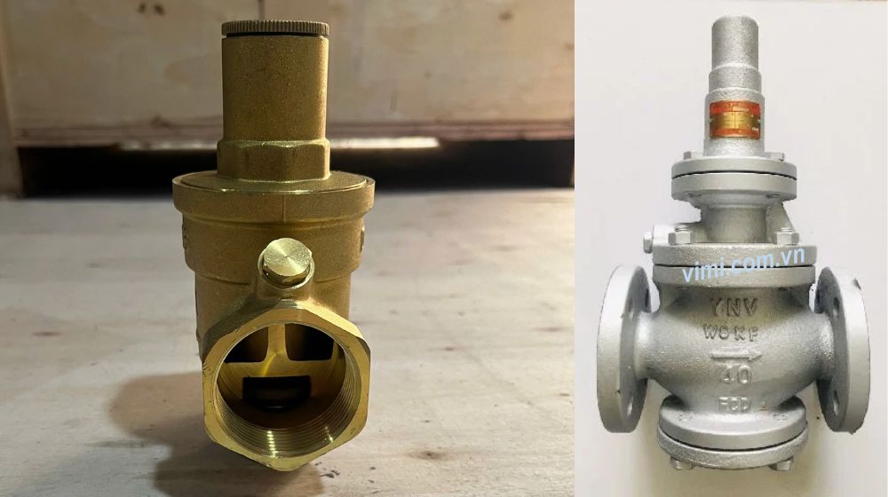 Van giảm áp DN40 - Φ49mm - 1 1/2 inch kết nối van giảm áp dn40