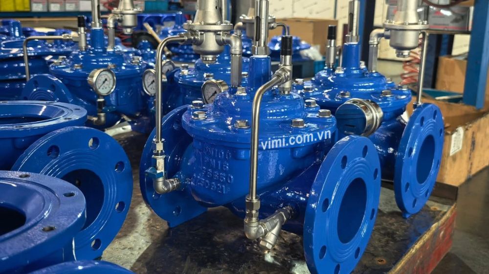 kho van giảm áp nước