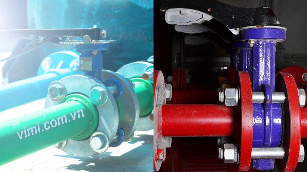 lắp đặt van bướm dn65 ở đâu