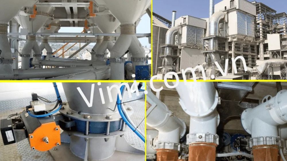 lắp đặt van bướm xi măng