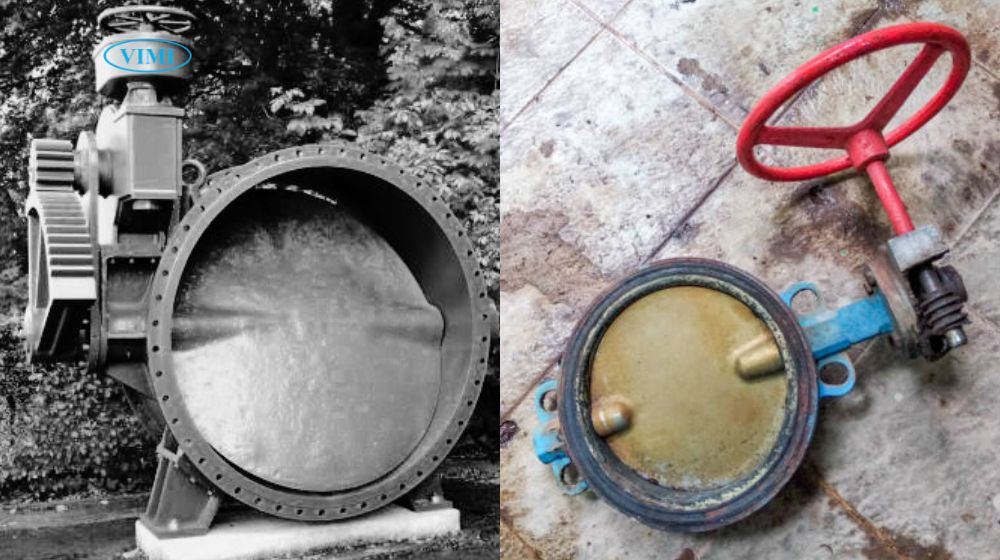 lịch sử van bướm vận hành bằng tay