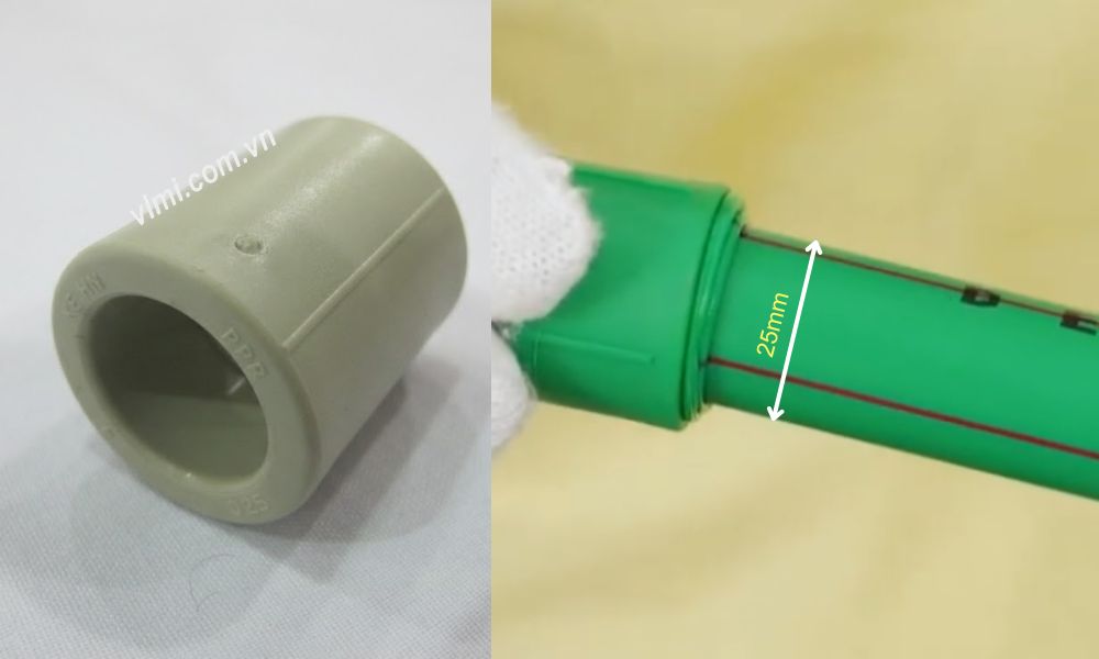 Măng sông PPR D25 - 4 ứng dụng thực tế măng sông ppr d25