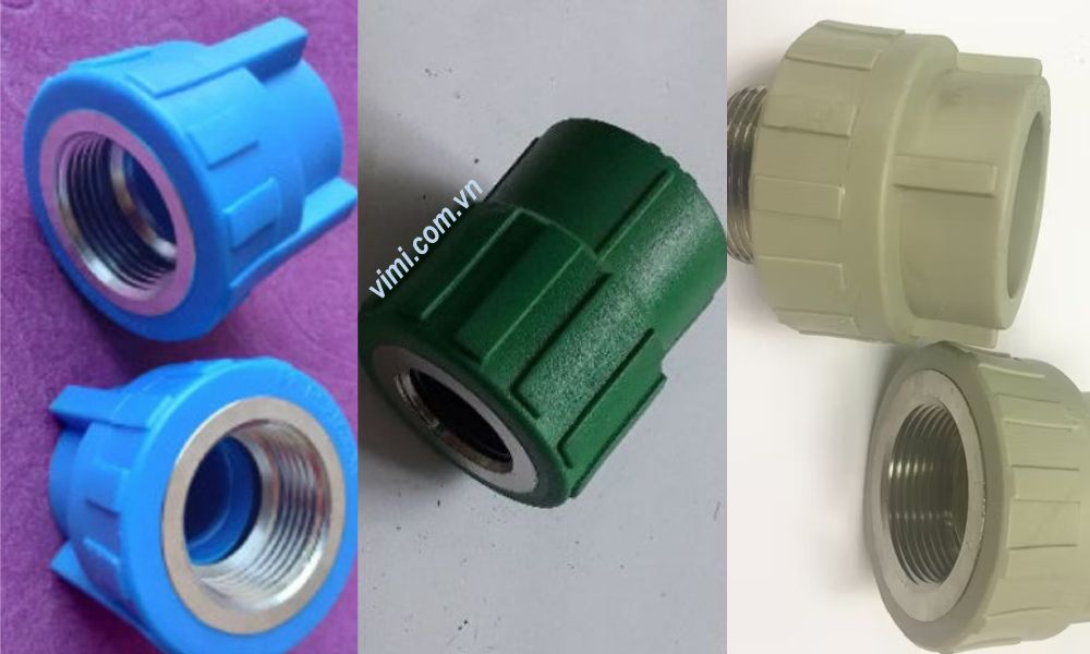 màu sắc của đầu nối thẳng ppr