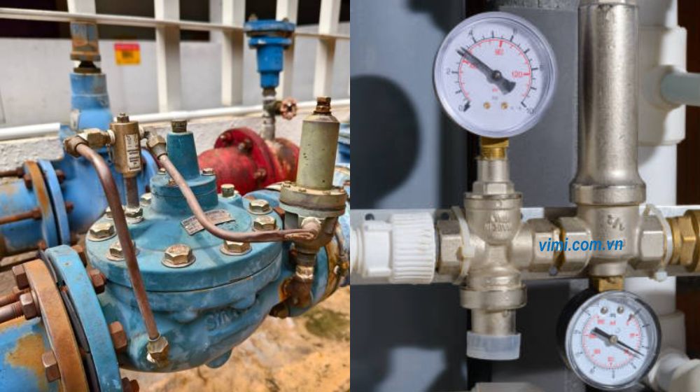 môi trường làm việc của các loại van giảm áp