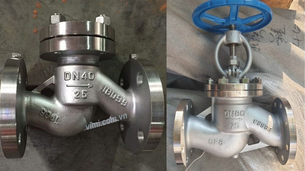 Tìm hiểu lift check valve là gì nhầm lẫn giữa lift check valve và globe valve