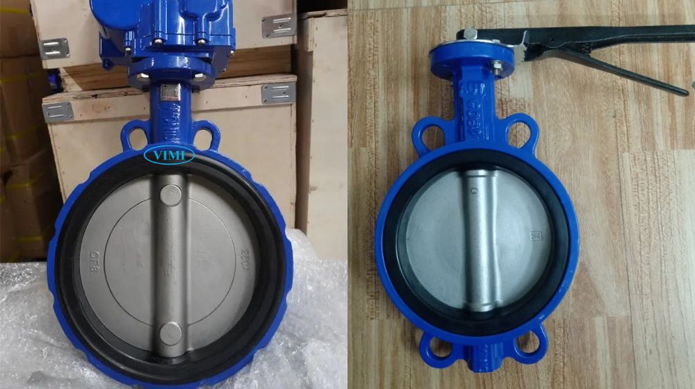 nhận biết van bướm dn250