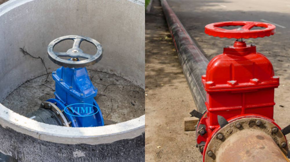 non rising stem gate valve lắp ở đâu