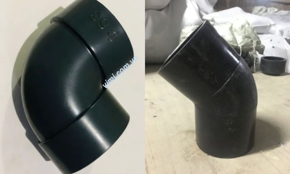 Tìm hiểu cút HDPE 63 là gì phân biệt cút hdpe 63 và chếch