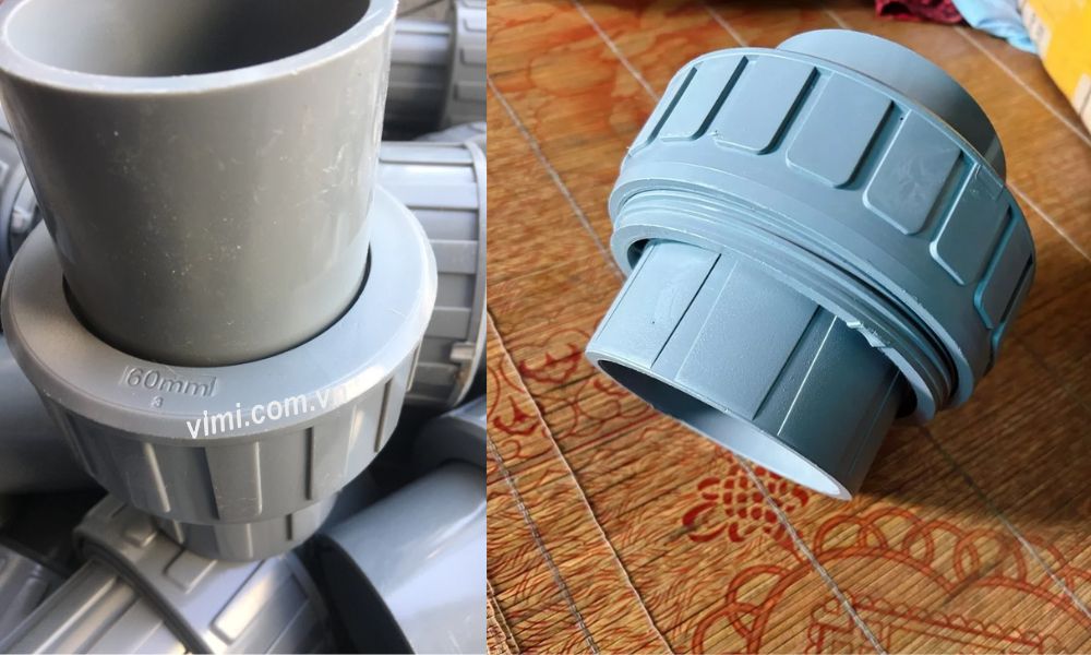 Rắc co PVC 60 - Phụ kiện nối ống linh hoạt rắc co pvc 60 là gì