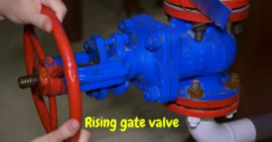 rising gate valve