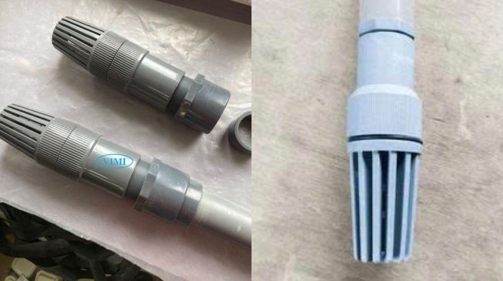 rọ bơm nối ren nhựa