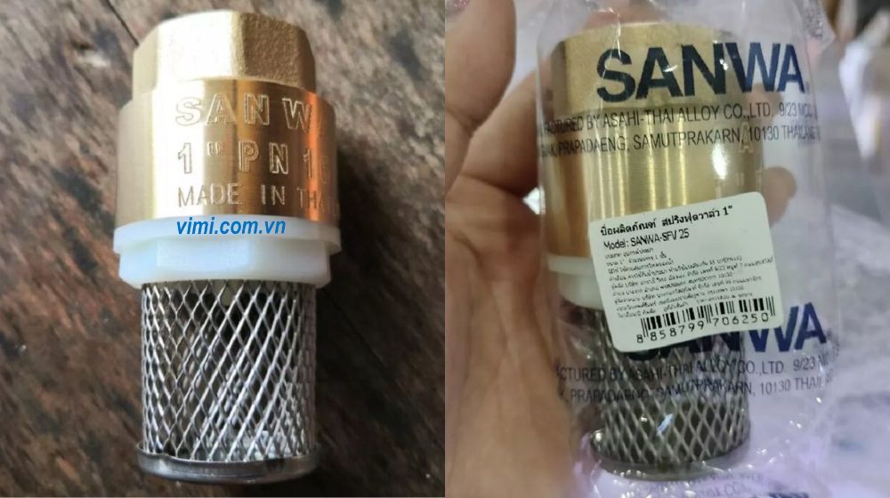 rọ bơm nối ren sanwa