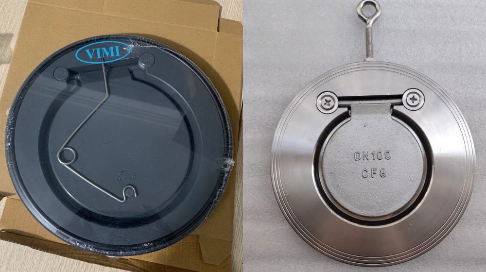 Khám phá wafer check valve là gì single plate wafer check valve