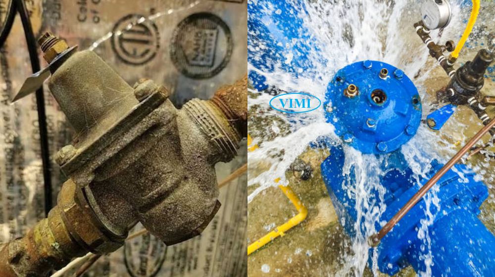 sự cố cần tránh khi sử dụng van giảm áp nước