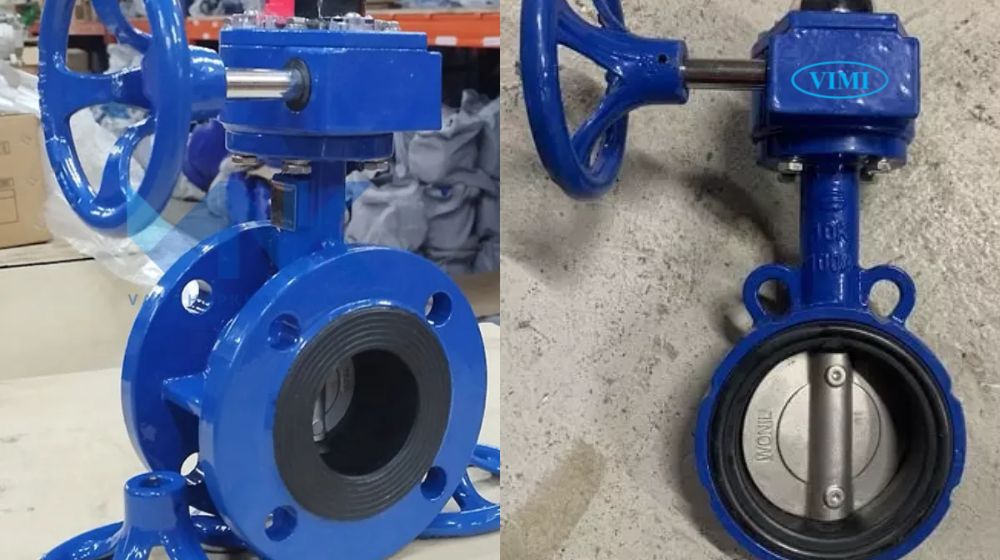 tại sao van bướm gang tay quay dn100 phổ biến