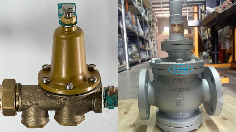 thông số của van giảm áp hơi nóng