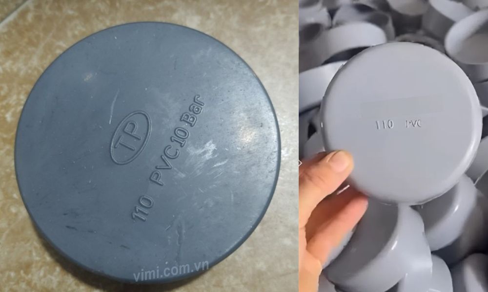 thông số kỹ thuật của nắp bịt ống nhựa pvc 110