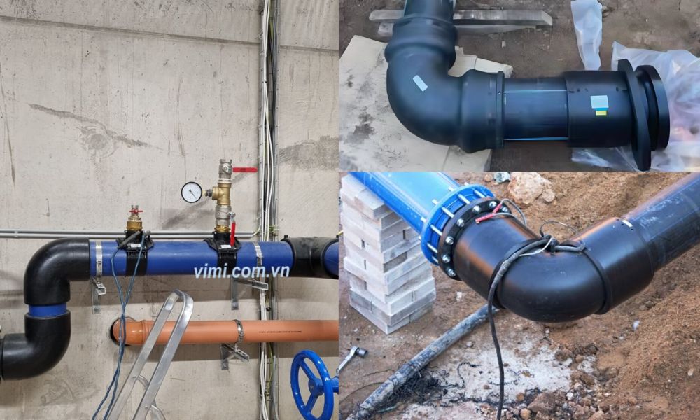 ứng dụng của cút hdpe 110