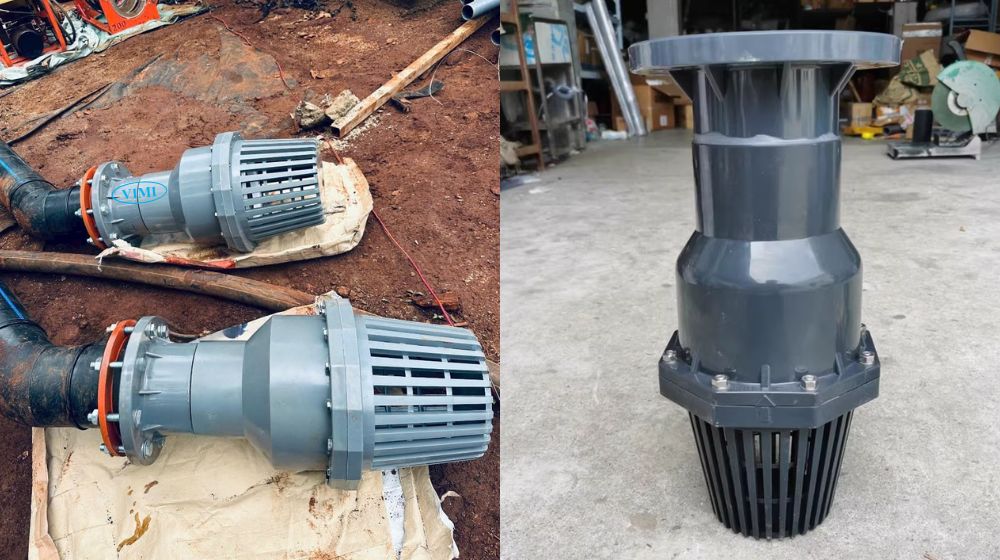 ứng dụng của rọ bơm mặt bích