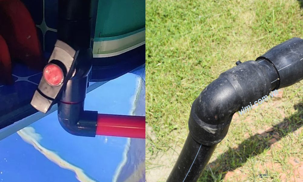 ứng dụng thực tế của cút hdpe 32