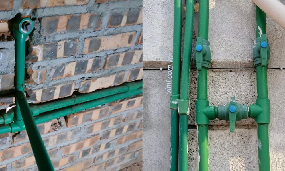 Măng sông PPR D20 - Giải pháp xử lý ống bị rò rỉ ứng dụng thực tế của măng sông ppr d20