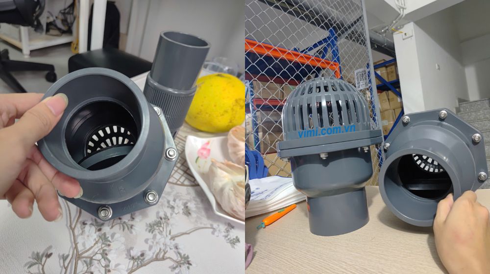 ưu điểm của rọ bơm dán keo