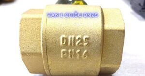 van 1 chiều dn25