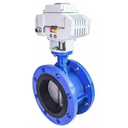 van bướm gang điều khiển điện