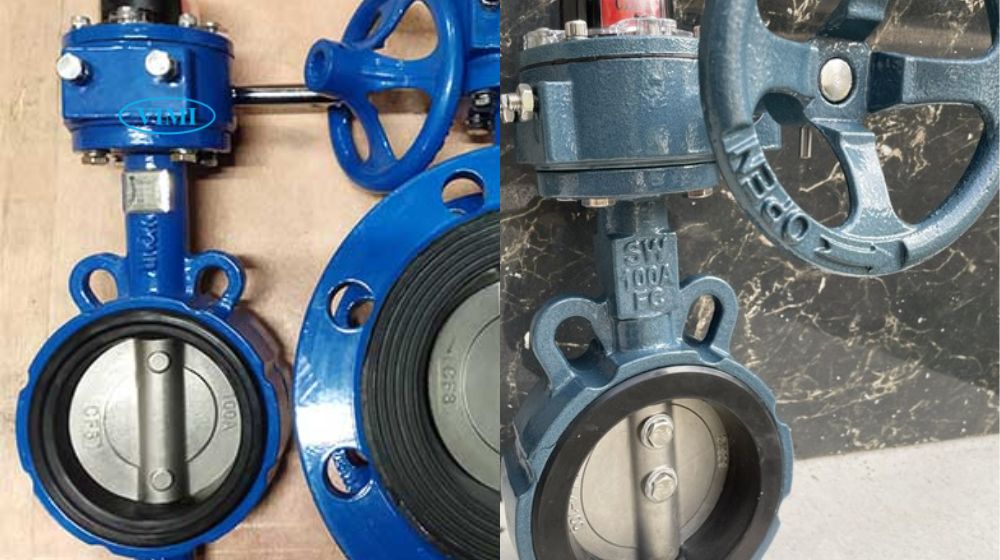 van bướm gang tay quay dn100 là gì