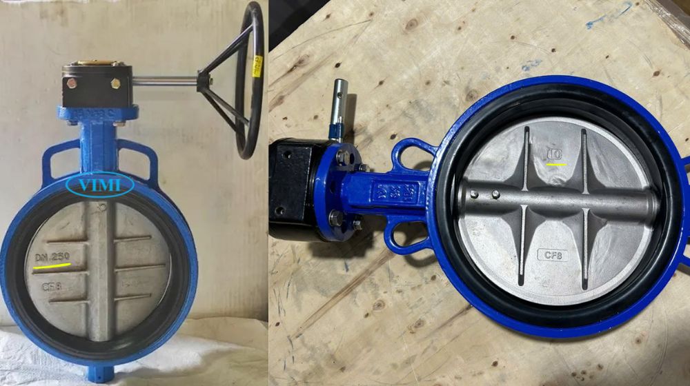 van bướm gang tay quay dn250 là gì