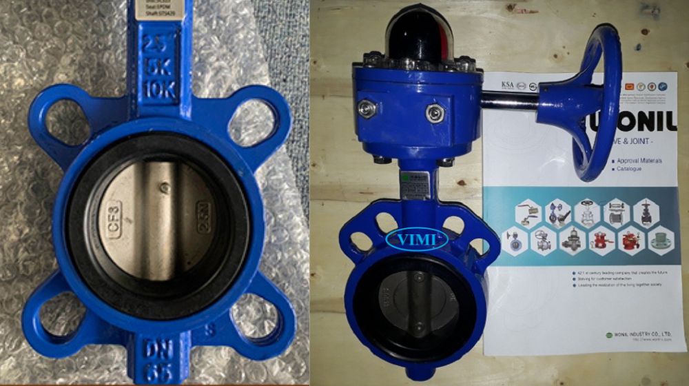 van bướm gang tay quay dn65 là gì