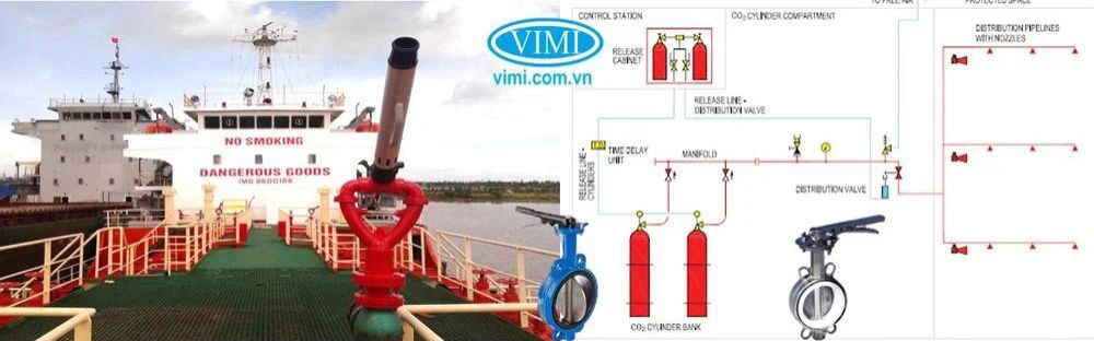 van bướm tàu thủy trong hệ thống pccc