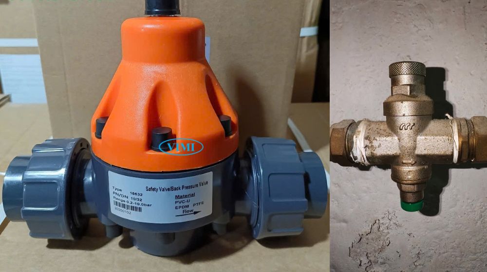 Van giảm áp DN32 là gì van giảm áp dn32 có loại bằng nhựa không