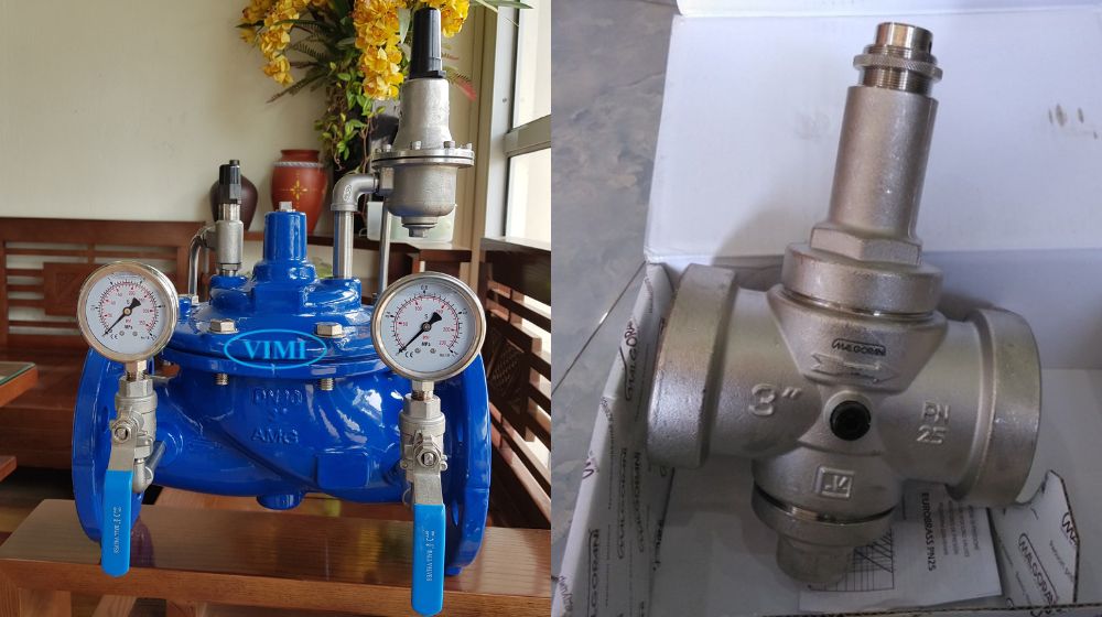 Van giảm áp DN80 - Φ89mm - 3 inch van giảm áp dn80 có loại gián tiếp không