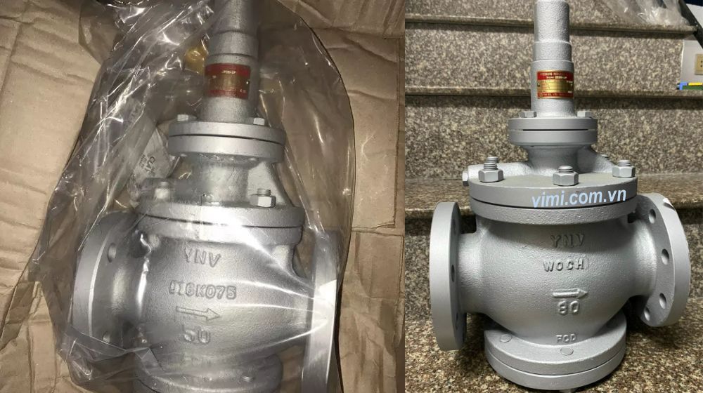 van giảm áp mặt bích ynv