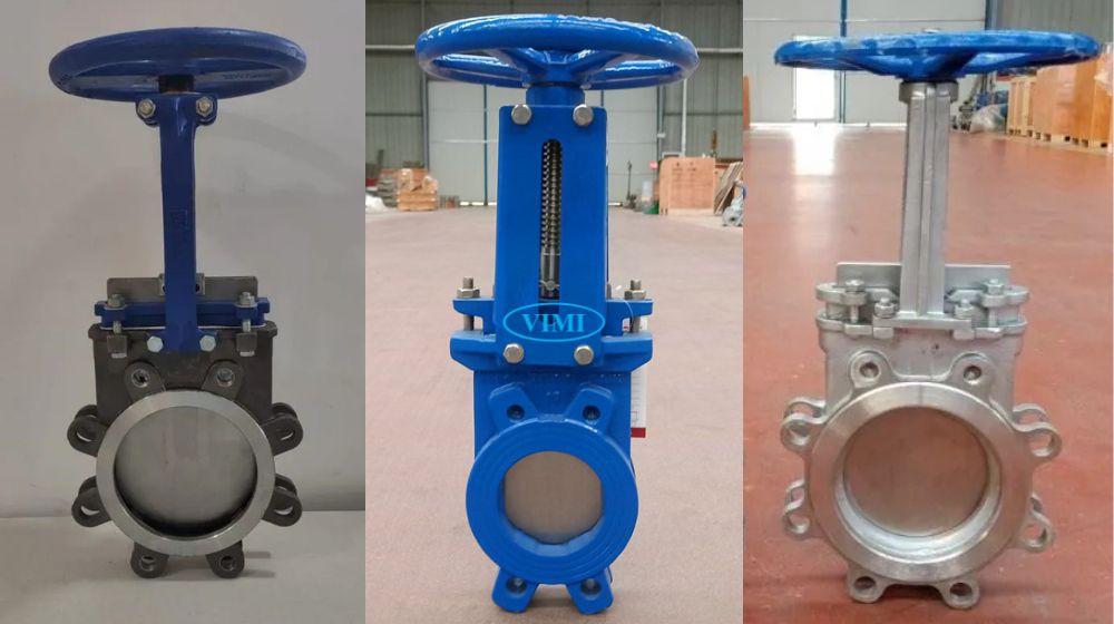 vật liệu knife gate valve
