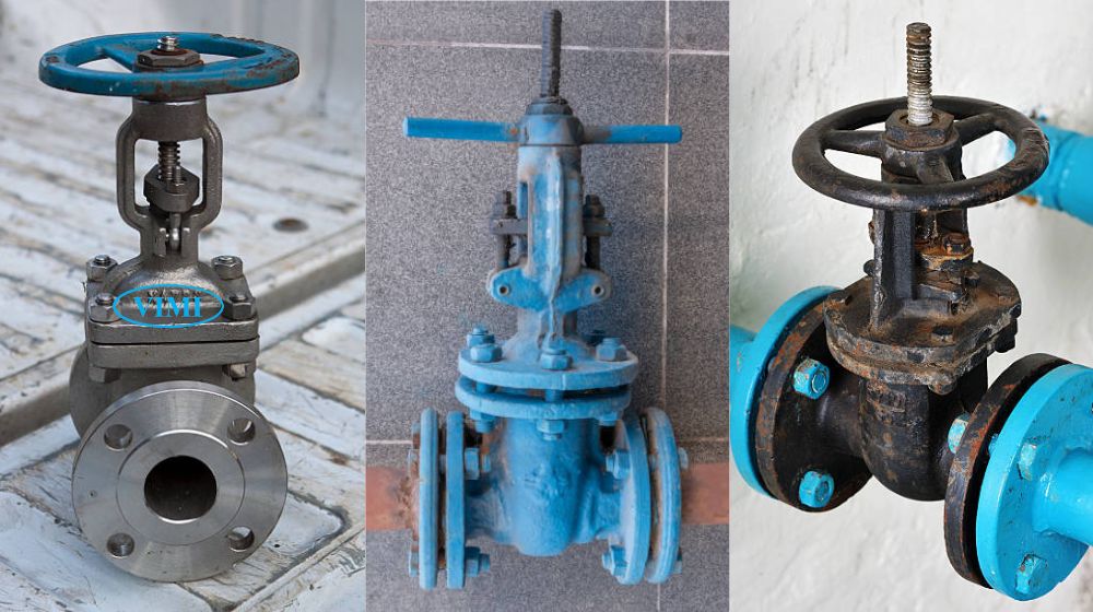 vật liệu thân rising gate valve