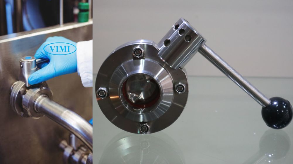 vật liệu van bướm vi sinh