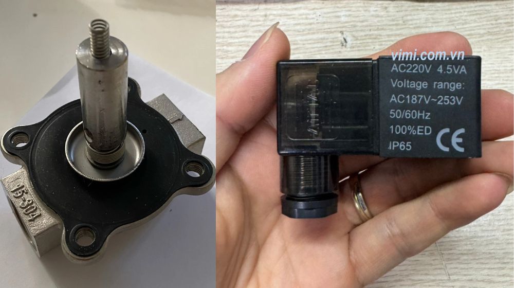các bộ phận ảnh hưởng đến độ bền van điện từ