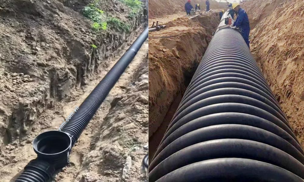 Ống HDPE 2 lớp - 3 ứng dụng từ thực tế các đường kính của ống hdpe 2 lớp