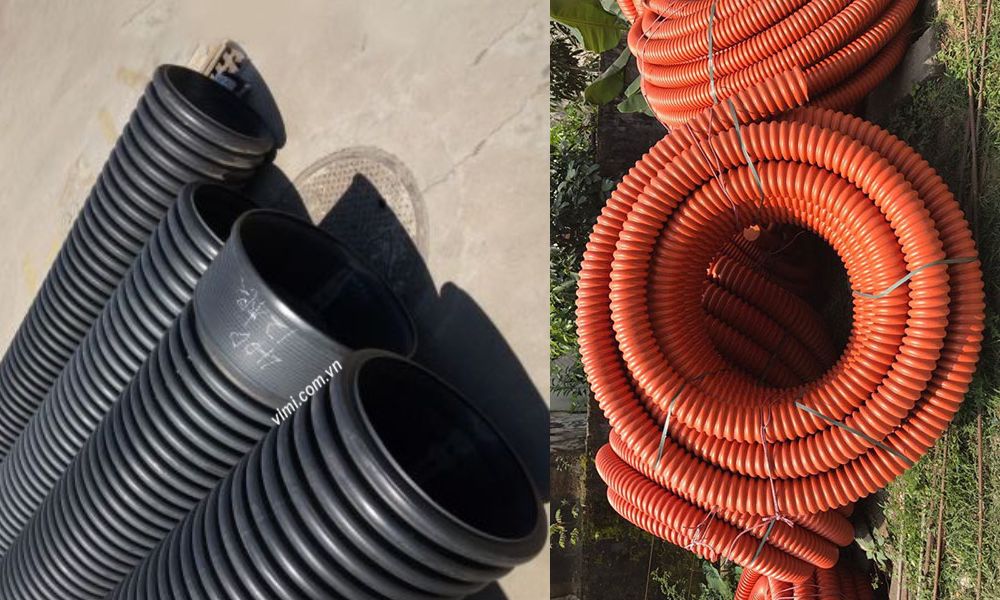 13 ưu điểm của ống ruột gà HDPE các loại ống ruột gà hdpe phổ biến