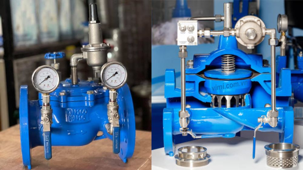 các loại van giảm áp gián tiếp