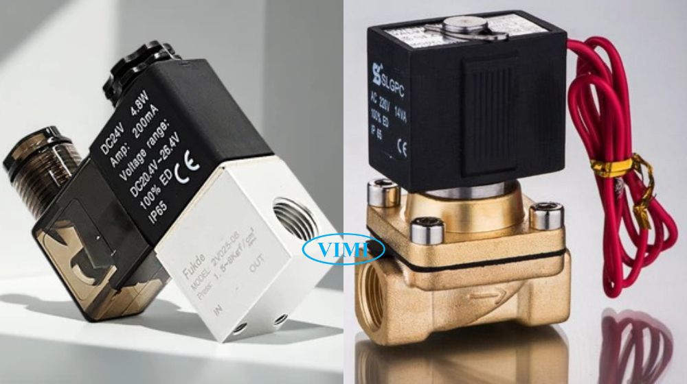 các loại van khí nén làm từ vật liệu gì